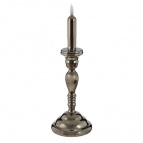 Изделие декоративное "Подсвечник" (подсветка, 3xААА н/п), L10 W10 H31 см