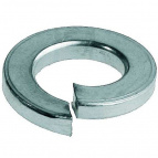 Шайба ЗУБР пружинная DIN 127, оцинкованная,  12 мм, ТФ6, 12 шт.