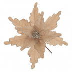 Цветок искусственный "Пуансеттия", L28 W28 H29 см