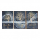 Панно, набор из 3-х шт, L40 W3,5 H59,5 см