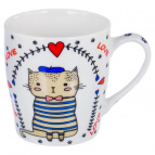 кружка 270мл NEW BONE CHINA, упаковка - гофрокороб