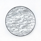 MILA ZANA, тарелка мелкая 205мм, упаковка - гофрокороб