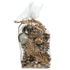 Изделие декоративное " Новогодняя композиция", L12 W9 H22 см