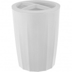 Стакан для зубных щеток Keeplex Rock'n'Roll белое облако