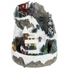 Фигурка декоративная "Рождество" (3 мелодии, подсветка, движение, 3xAA, не прилаг., USB), L21,5 W21,