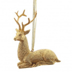 Фигурка декоративная подвесная "Олень", L8 W3 H10 см