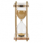 Часы песочные (15 мин.), L7,5 W7,5 H19,5 см