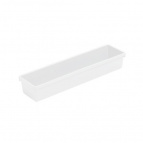 Лоток для хранения узкий 320х82х50 (прозрачный)