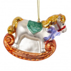 Украшение новогоднее "Лошадка", L8 W3 H7 см