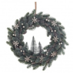 Изделие декоративное "Венок", L48 W8 H48 см