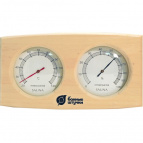 Термометр с гигрометром Банная станция 24,5*13,5*3см для бани и сауны