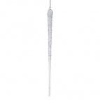 Украшение новогоднее "Сосулька", L2 W2 H29,5 см