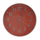 Часы настенные декоративные (1xАА н/п), L29,5 W4 H29,5 см