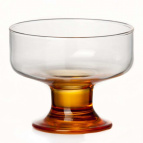 Enjoy orange" креманка (d=100мм) окрашен. ножка SL 41016 D 105 SL