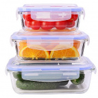 60037 Набор жаропрочных мисок 6 пр. с/кр LR (х4)