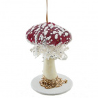 Изделие декоративное подвесное "Гриб", L8 W8 H11,5 см
