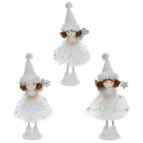 Изделие декоративное "Девочка", L7 W9 H20 см, 3в.