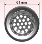 Ситечко для раковины D 6 см в упаковке