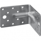 ЗУБР УНКУ-2.0 65 х 90 х 90 х 2 мм, усиленный нержавеющий крепежный уголок (310516-65)