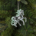 Украшение новогоднеe "Лошадь", L10 W3 H9,5 см