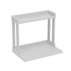 Подставка-органайзер VIKEA настольная 2-х ярусная (белый)