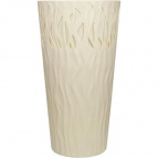 Горшок для цветов InGreen Winds D 340мм/40 л с дренажной вставкой 18,7л белоснежный жасмин