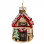 Украшение новогоднее "Домик", L5 W5,5 H9 см