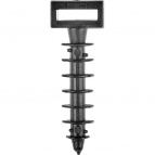 Дюбель под хомут-стяжку ДХС, 6 x 35 мм, 100 шт, нейлоновый, ЗУБР