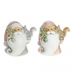 Фигурка декоративная "Дед Мороз", L8 W5,5 H8 см, 2в.