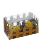 Изделие декоративное "Гнездо пасхальное", набор из 2-х шт., L11 W6 H6 см