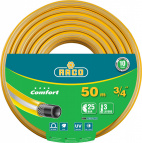 Шланг RACO COMFORT поливочный, 25атм., армированный, 3-х слойный, 3/4"х50м