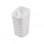 Стакан для зубных щеток Reef (белый)