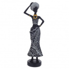 Фигурка декоративная "Африканка", L7 W6 H26,5 см
