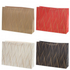 Пакет подарочный (бумага 210г/м2, блок микс 12шт), L59 W17 H44 см, 4в.