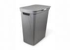 Корзина для белья "Лайн" 50л, 470х310х542 мм пыльно-серая С706ПСЕР