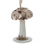 Изделие декоративное подвесное "Гриб", L8 W8 H12 см