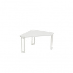 Подставка "Лофт" угловая на пластиковых ножках (белый)
