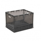 Ящик складной на колесах (графит)