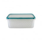 Контейнер с сеткой Экстра лок L 2,4л (хвоя)