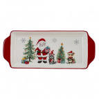 Блюдо "Новогодний подарок", L35,5 W14,5 H3 см