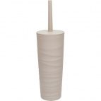 Комплект WC (ершик+подставка) Keeplex Wave бежевый топаз