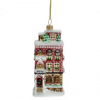 Украшение новогоднее "Дом, L5 W4,5 H12,5 см