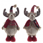 Игрушка набивная "Олень", L27 W17 H69 см (в полку L27 W17 H40 см), 2в.