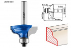 Фреза кромочная калевочная №5, D= 34,9мм, рабочая длина-14,5мм, радиус-4,8мм, хв.-8мм, d-12,7мм, ЗУБР Профессионал
