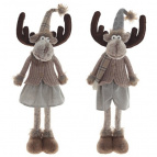 Игрушка набивная "Олень", L27 W19 H80 см (в полку L27 W19 H54 см), 2в.