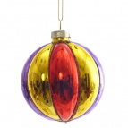Украшение новогоднее "Шар", L9 W9 H10 см   Стеклянный