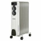 Обогреватель масляный  D11-9  "DELTA", 2000Вт,  9 секций, площ обогр 15-20 м², светло-серый