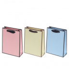 Пакет подарочный (бумага 230г/м2, блок микс 12шт), L15 W6 H20 см, 3в.