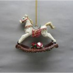 Изделие декоративное подвесное "Лошадка",  H7,5 см