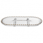 БЛЮДО СЕРВИРОВОЧНОЕ "GOLDEN CHARM", 3 СЕКЦИИ, 30*15 СМ